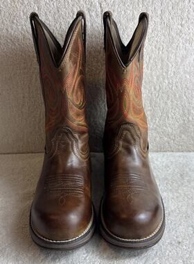 Ariat Anthem Round Toe Composite Toe Work Boot Women's BROWN SZ 7 B